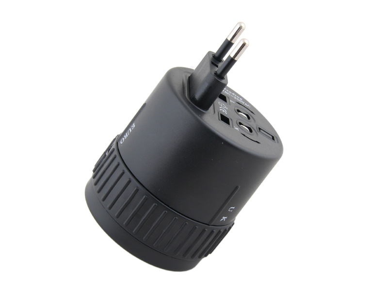 Illustration for article titled Universal AC Travel Adapter Taps Juice All Over the World